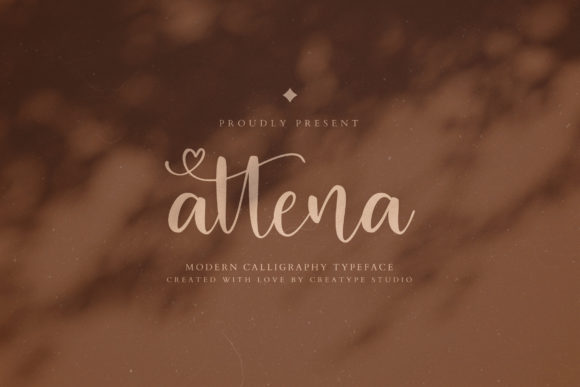 Attena: A Script Font That Balances Style with Versatility