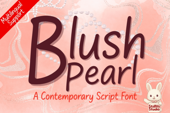 Blush Pearl: The Modern Script Font for Luxury Branding