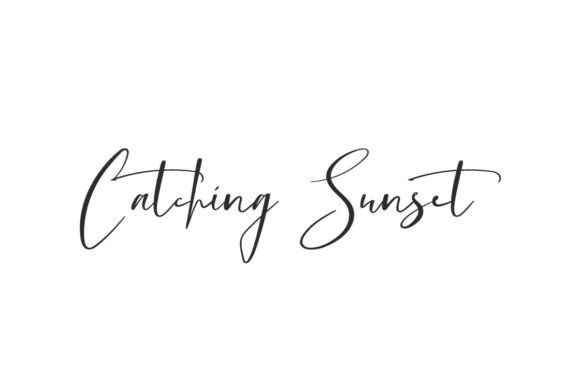 Catching Sunset: A Font That Feels Like Golden Hour