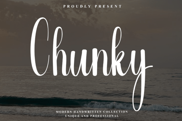 Chunky: Capturing Autumn's Rhythm in Modern Typography