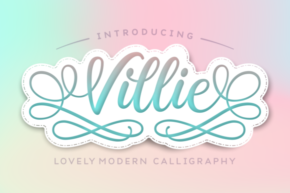 Discover the Ravishing Style of the Villie Font
