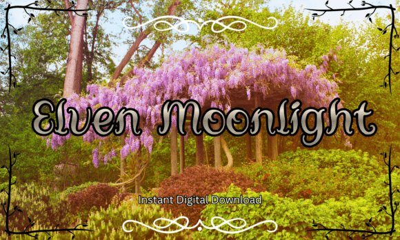Elven Moonlight: Crafting Whimsical, Nature-Inspired Designs