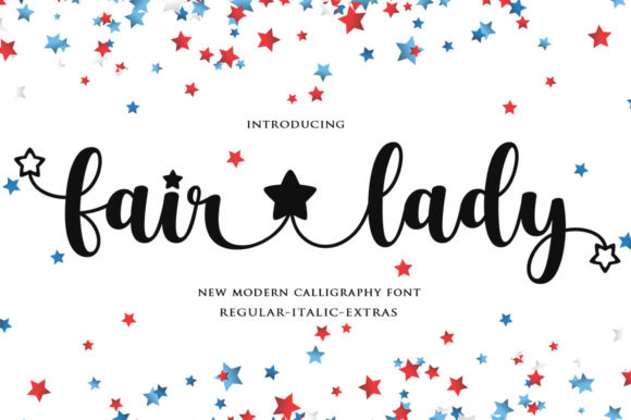 Fairlady: The Dazzling Script Font for Modern Designers