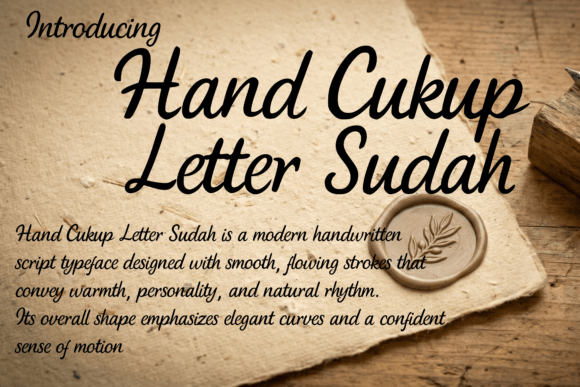 Hand Cukup Letter Sudah: Where Modern Elegance Meets Natural Penmanship