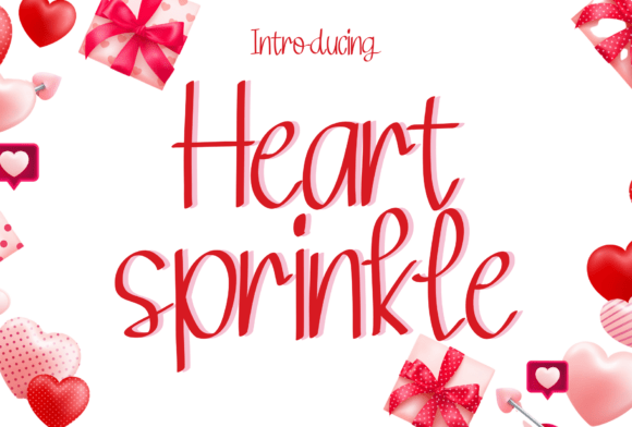 Heart Sprinkle: Your Go-To Script Font for Authentic Connection