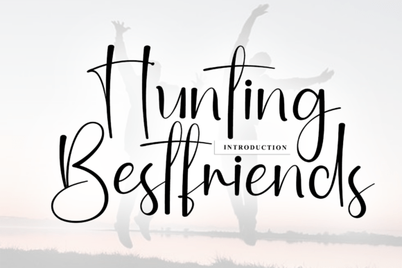 Hunting Bestfriends: A Script Font for Artisanal Brands
