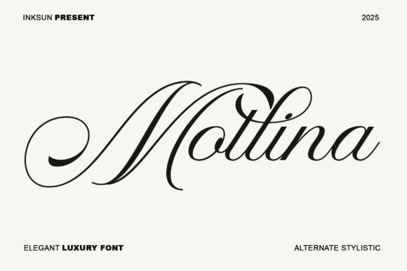 Mollina: The Elegant Script Font for Timeless Design