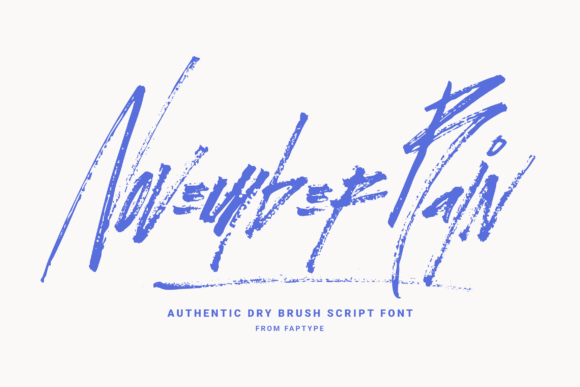 November Rain: Capture Authentic Brush Energy in Your Designs
