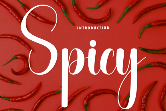 Spicy: An Elegant Handwritten Script for Sophisticated Brands